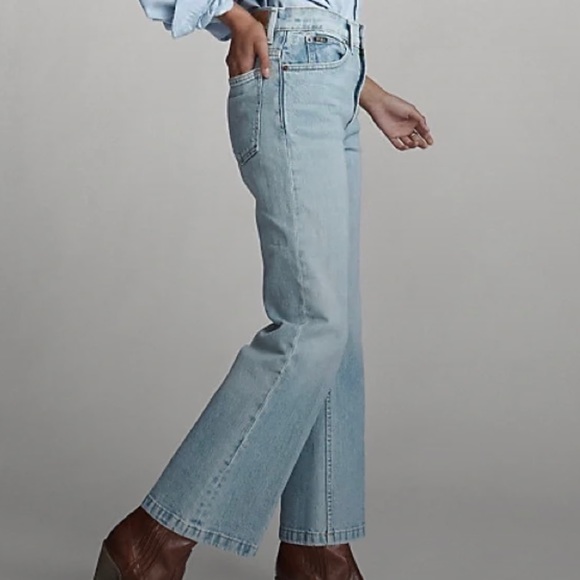 NWT Polo Ralph Lauren Laight Cropped Flare Jeans SIZE 26 - Picture 4 of 11